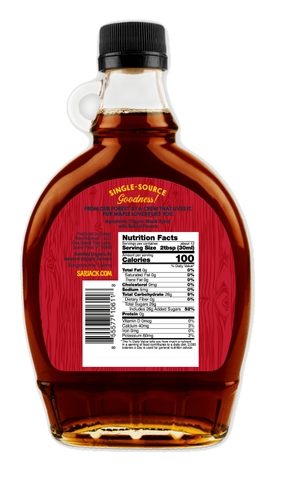 Bourbon Aged Maple Syrup